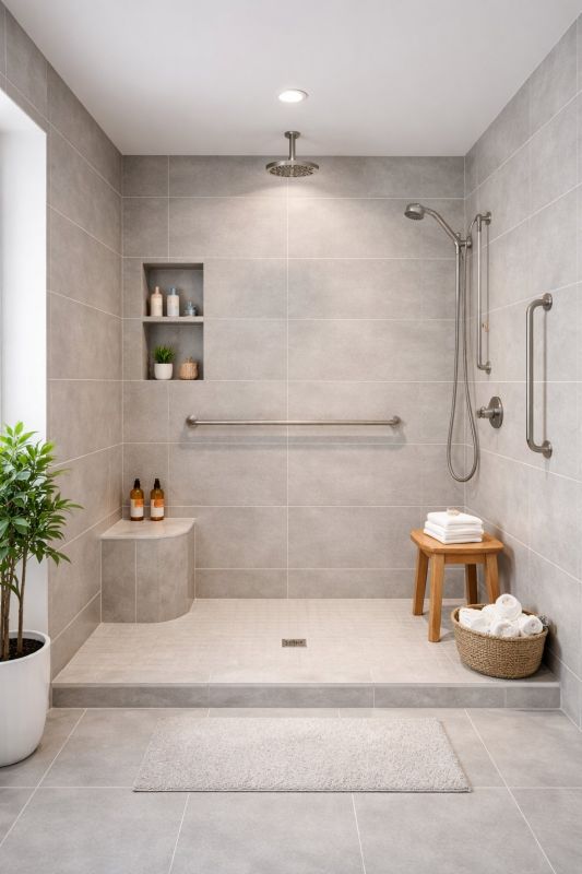 Walk In Shower Installation project example
