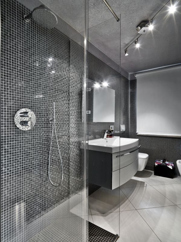 Spacious Modern Shower